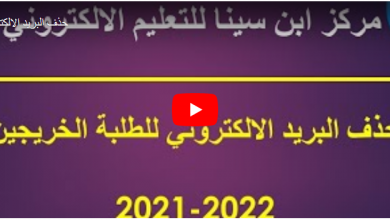 صورة جامعة البصرة تنتج درس فيديوي عن حذف البريد الالكتروني للطلبة الخريجين