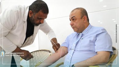 صورة جامعة العين تنفذ حملة تبرع بالدم لكوادرها التدريسية والوظيفية والطلبة