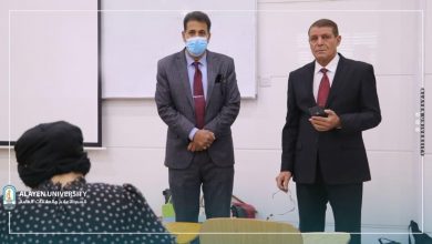 صورة جامعة العين تستقبل اللجنة الوزارية للإشراف على الامتحانات التقويمية في كلية طب الاسنان