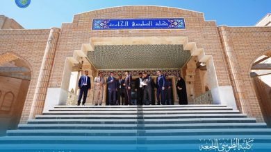 صورة زيارة مدير عام دائرة الشؤون الإدارية في مجلس النواب العراقي الى كلية الطوسي الجامعة
