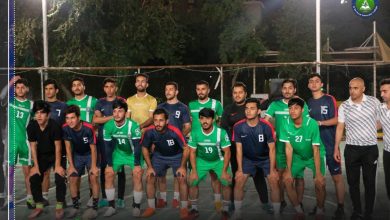 صورة بطولة كرة القدم المقامة في رحاب الجامعة المستنصرية