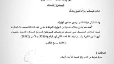 صورة السيد دولة رئيس مجلس الوزراء المهندس محمد شياع السوداني المحترم يوافق على تعيين جميع خريجي ذوي المهن الطبية والصحية للعام 2023م.