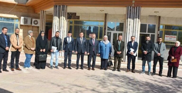 جامعة ديالى تشرف على لجنة وزارية للاعتراف الأكاديمي بجامعة كرميان التقنية
