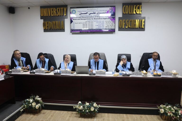 باحثة في جامعة ديالى تطور متراكبات نانوية من أكسيد الجرافين تسرّع التئام الجروح