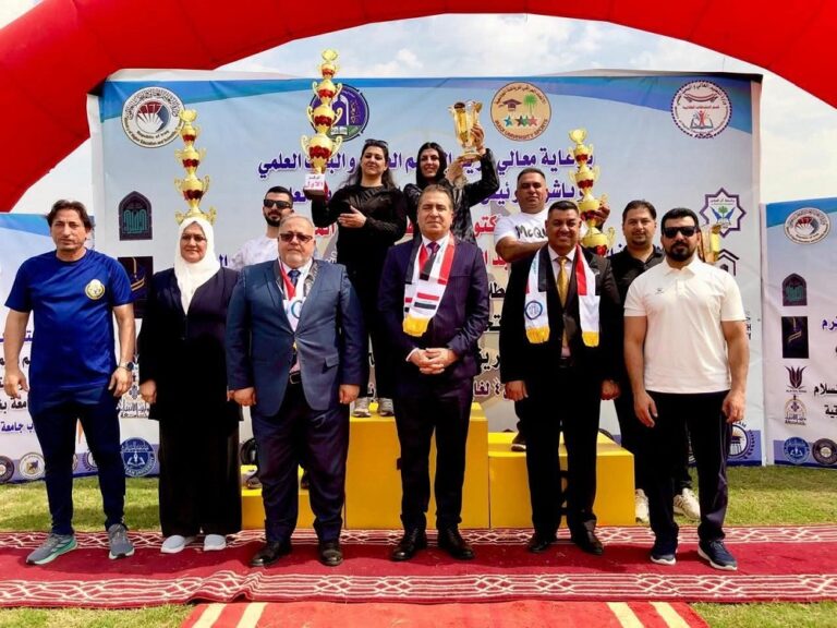 جامعة ديالى تحصد المركز الثاني في سباق الطريق الدولي الرابع