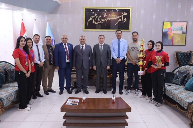 طالبات جامعة ديالى يحرزن الفضية في سباق الطريق الدولي الرابع